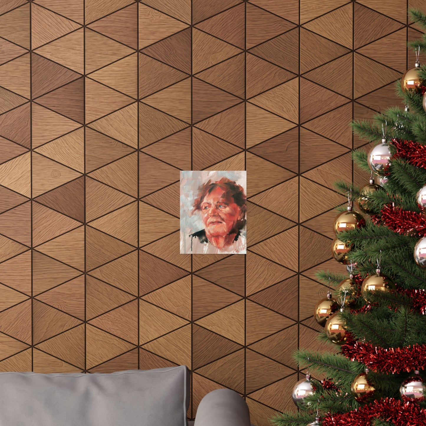 "Nasly" - Oil Portriait Print (Day 121)