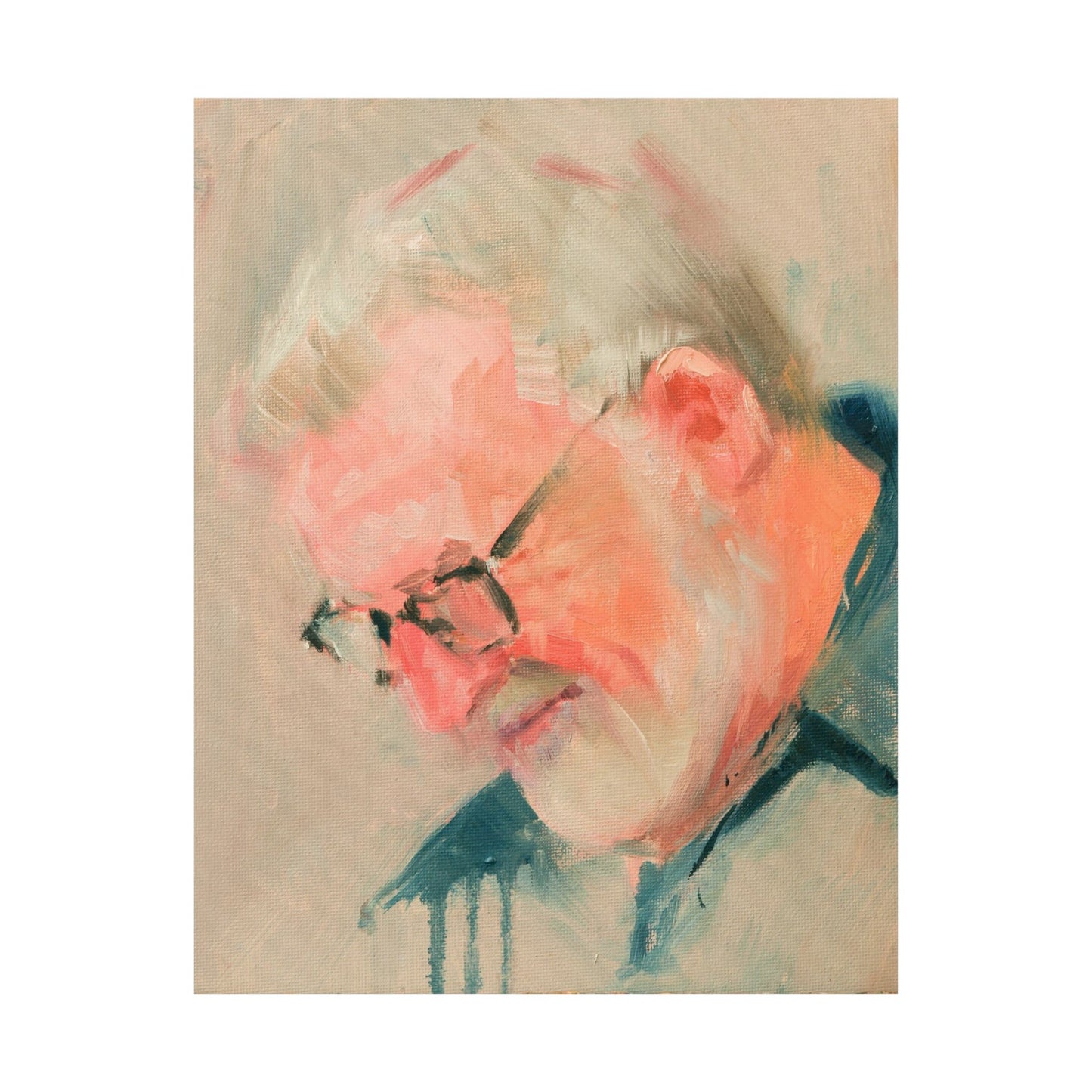 "Felix" - Oil Portriait Print (Day 244)