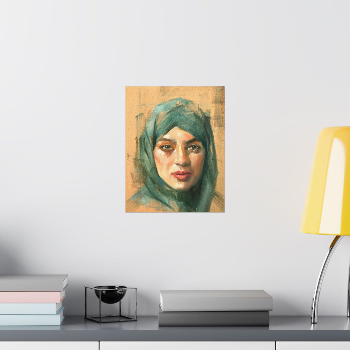 "Naya" - Oil Portriait Print (Day 38)