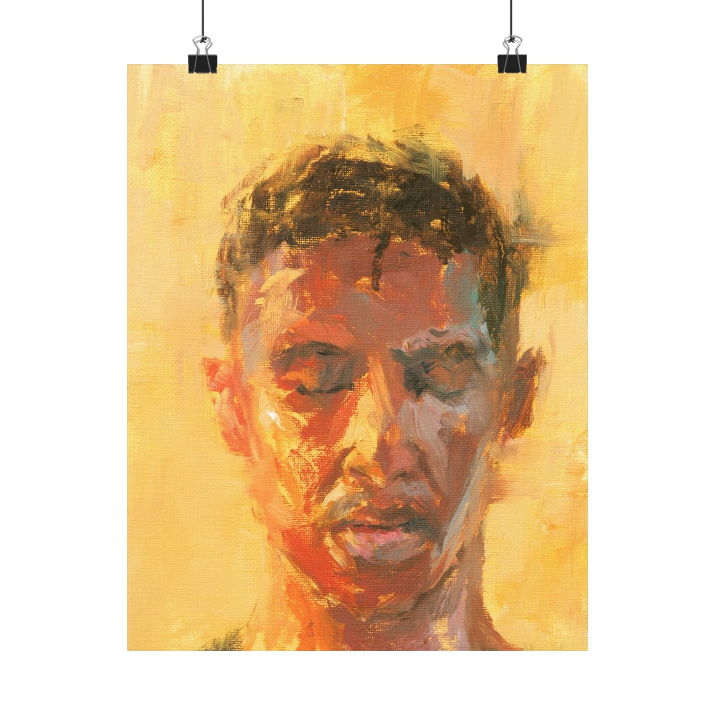 "Kilian" - Oil Portriait Print (Day 215)