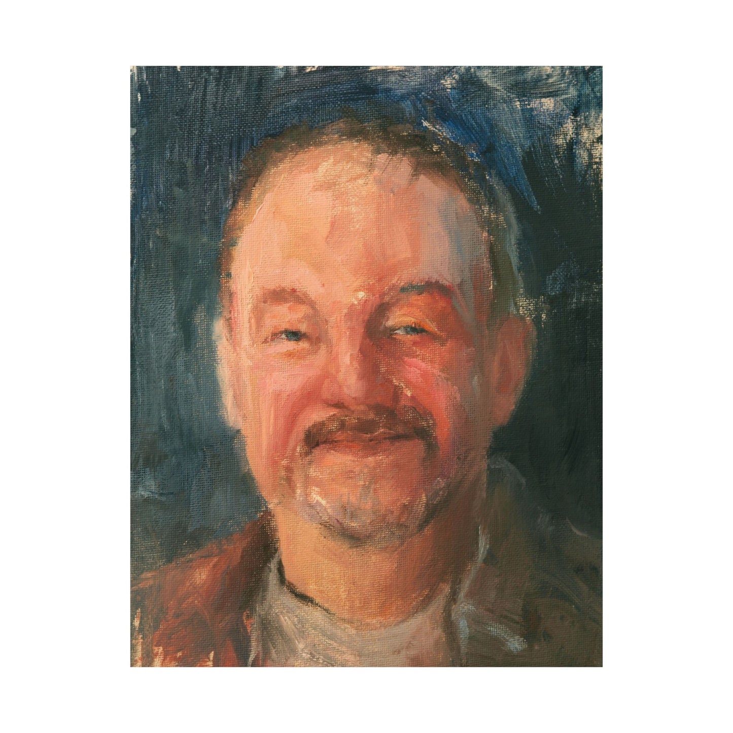 "Basilio" - Oil Portriait Print (Day 268)