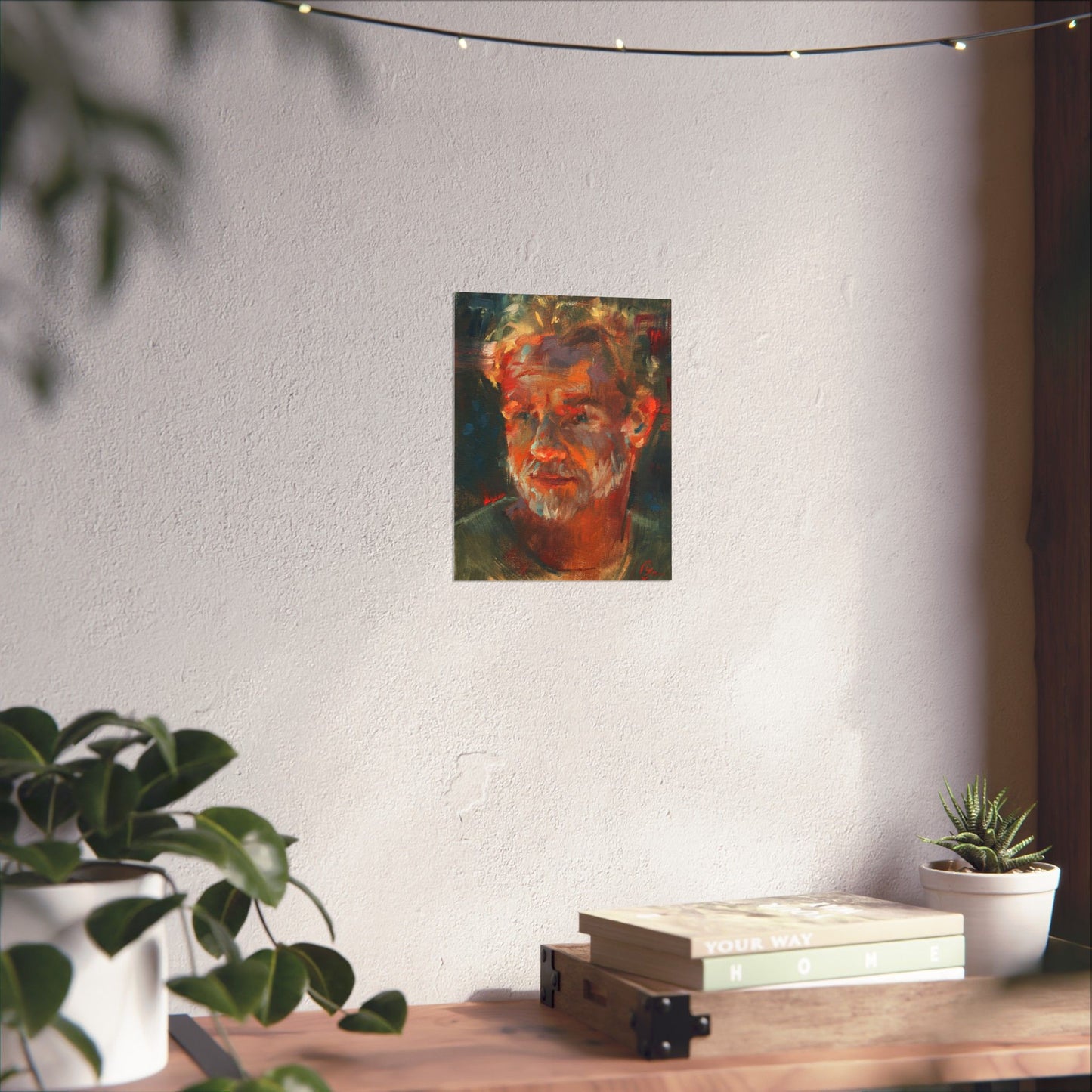 "Randolph" - Oil Portriait Print (Day 72)