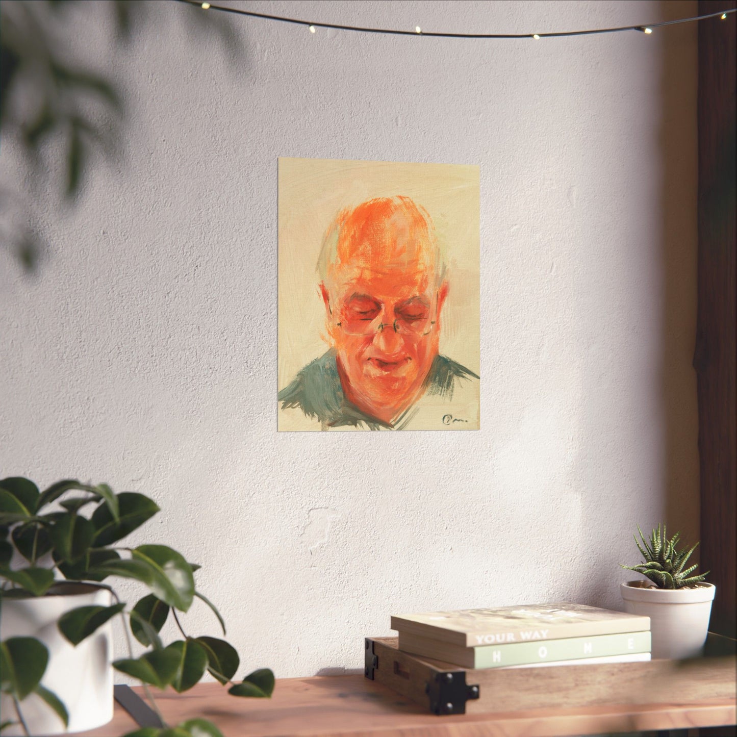 "Christopher" - Oil Portriait Print (Day 287)