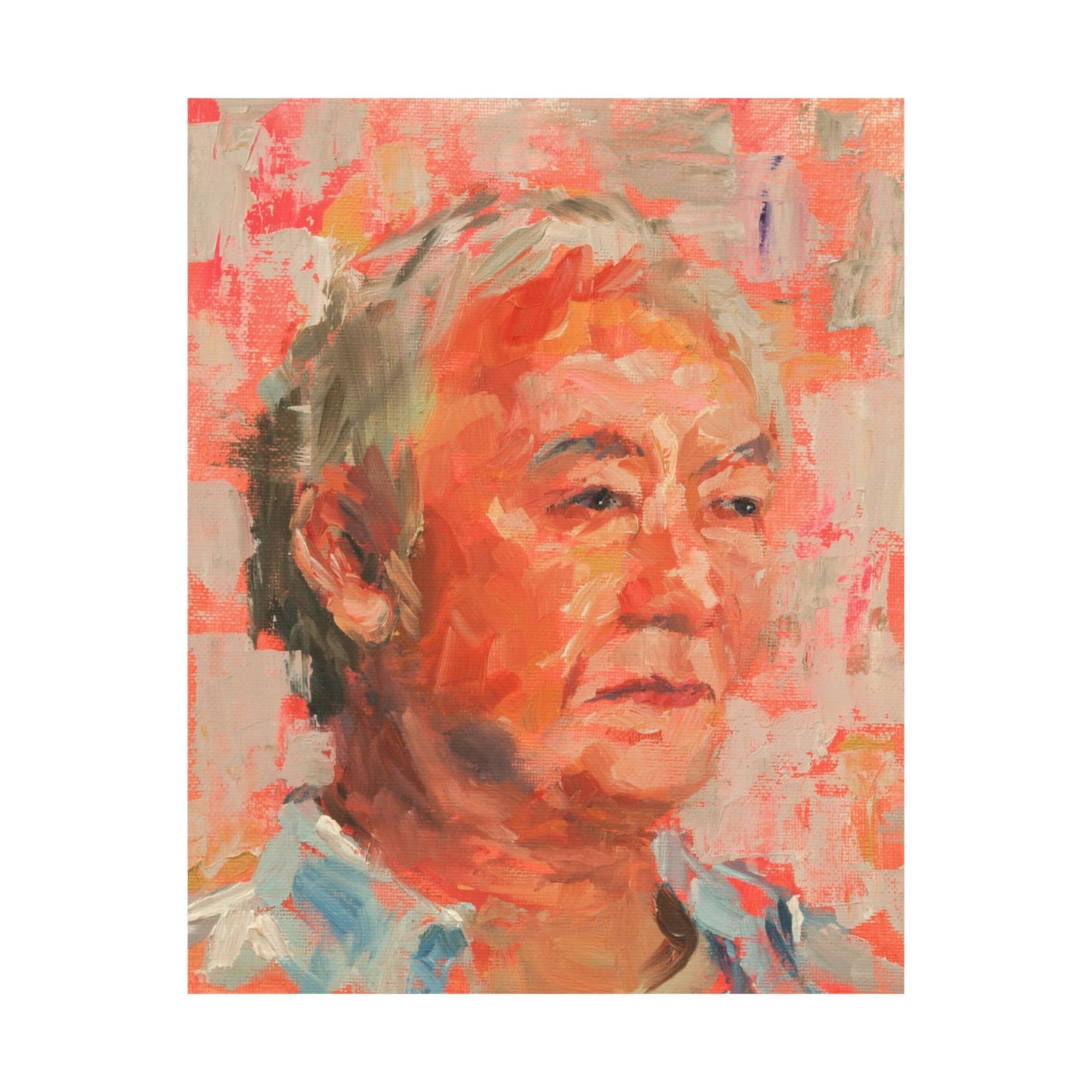 "Ron" - Oil Portriait Print (Day 212)