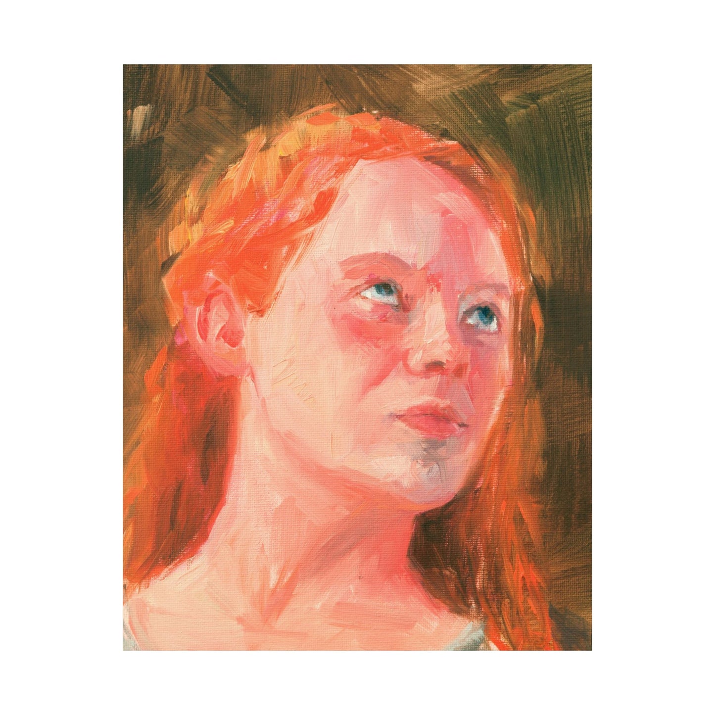 "Maggie" - Oil Portriait Print (Day 243)