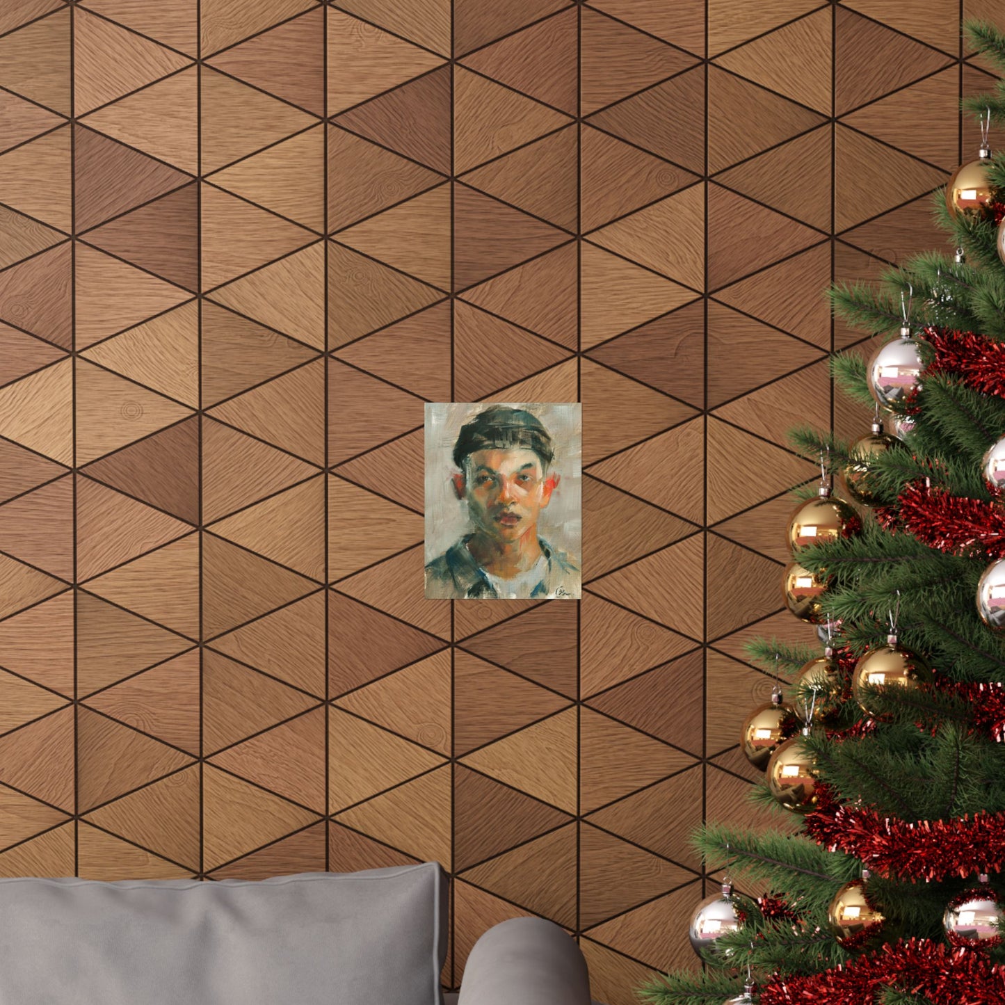 "Eric" - Oil Portriait Print (Day 130)