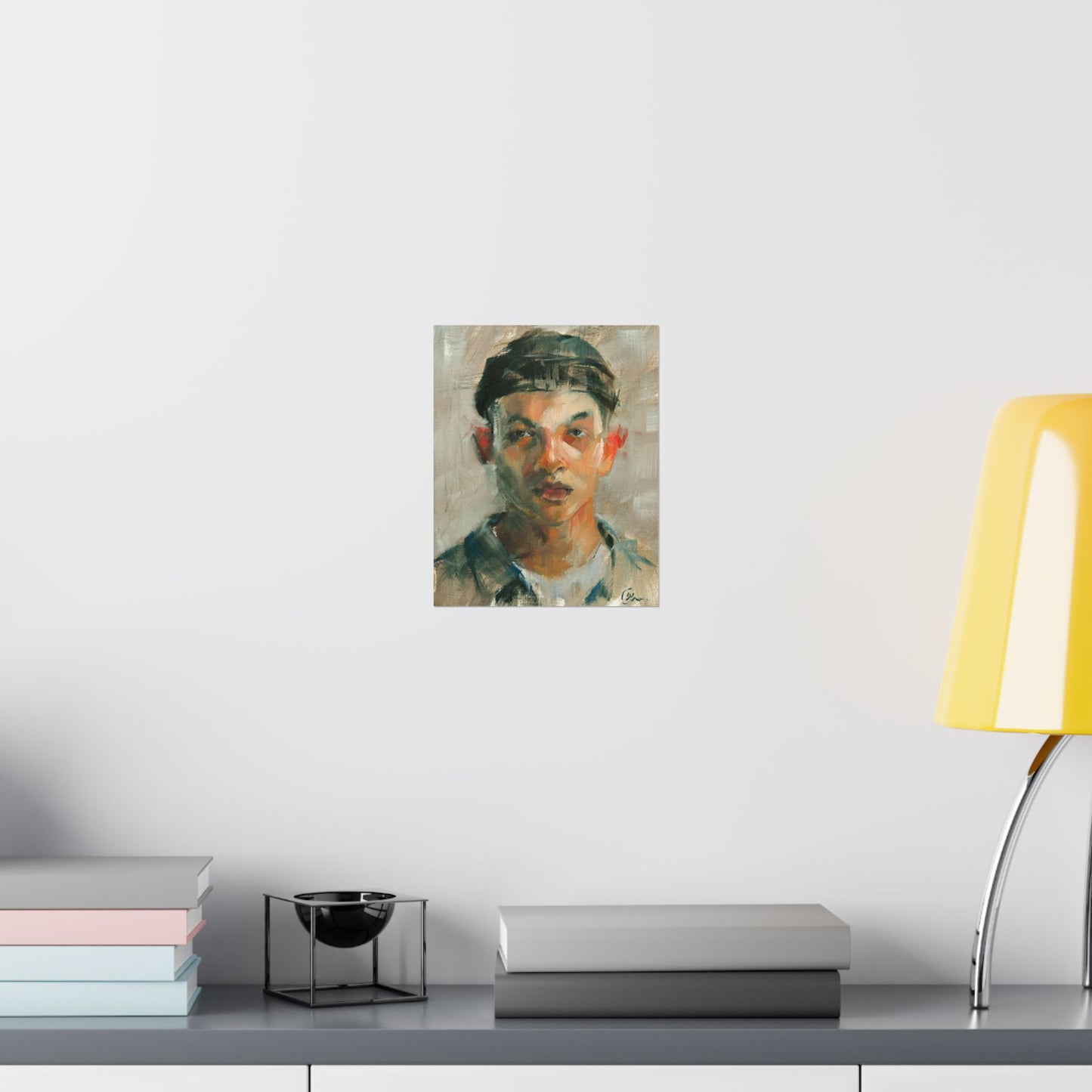 "Eric" - Oil Portriait Print (Day 130)