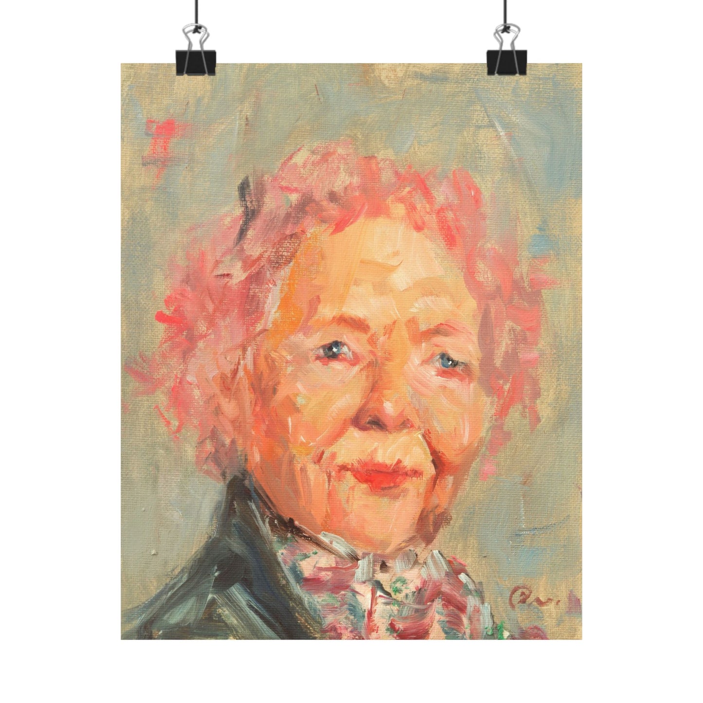 "Roxy" - Oil Portriait Print (Day 2016)