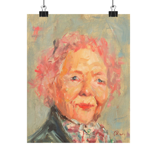 "Roxy" - Oil Portriait Print (Day 2016)