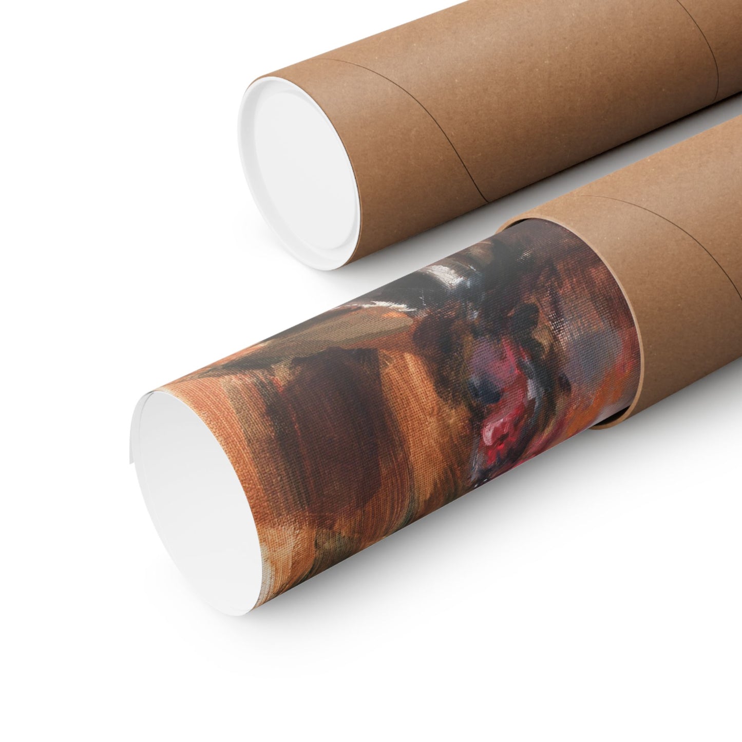 "Samael" - Oil Portriait Print (Day 100)