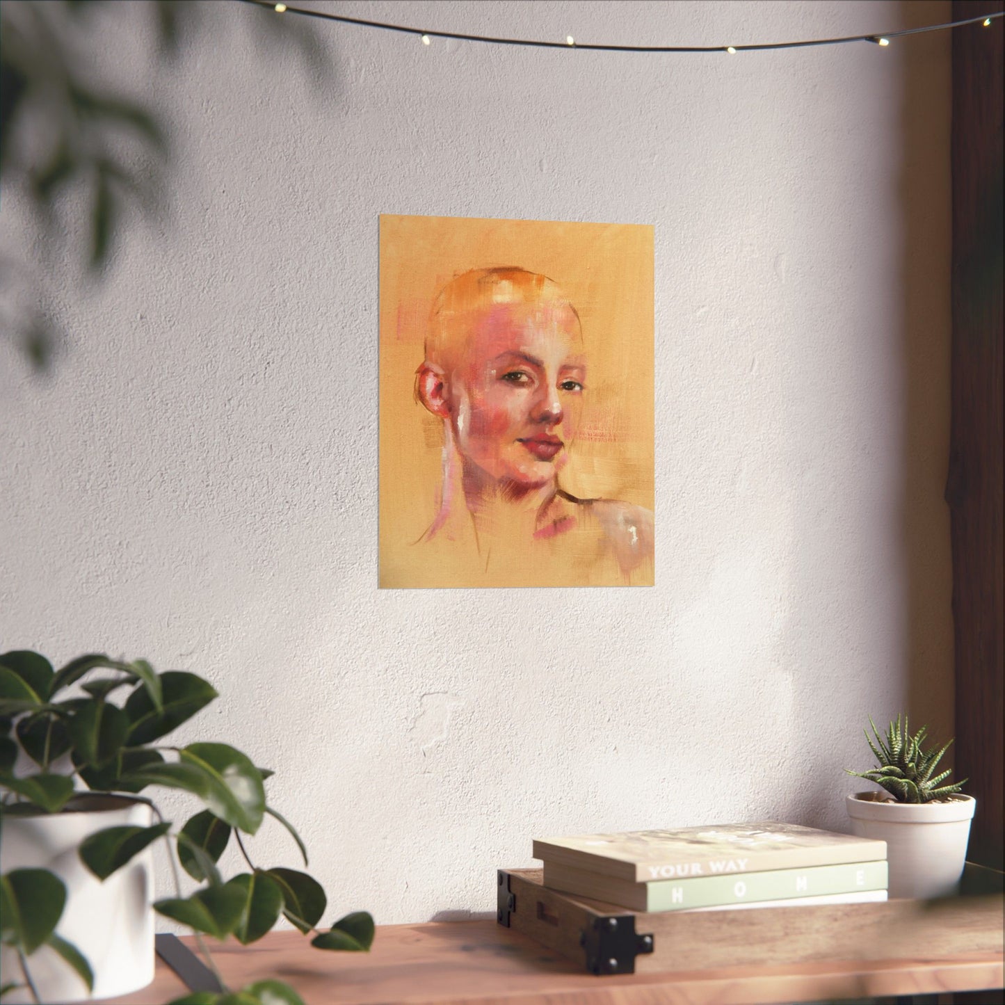 "Ivy" - Oil Portriait Print (Day 30)