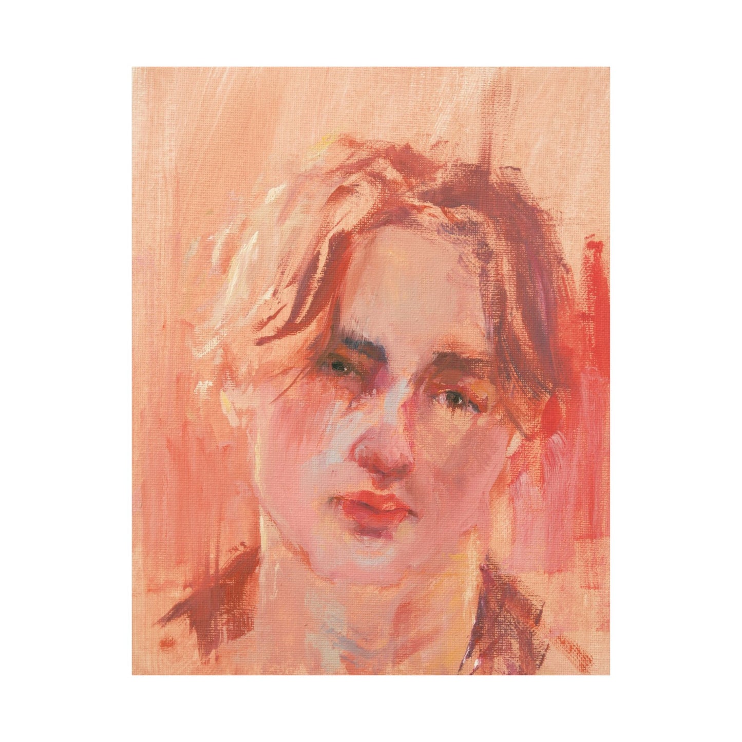 "Mateo" - Oil Portriait Print (Day 219)