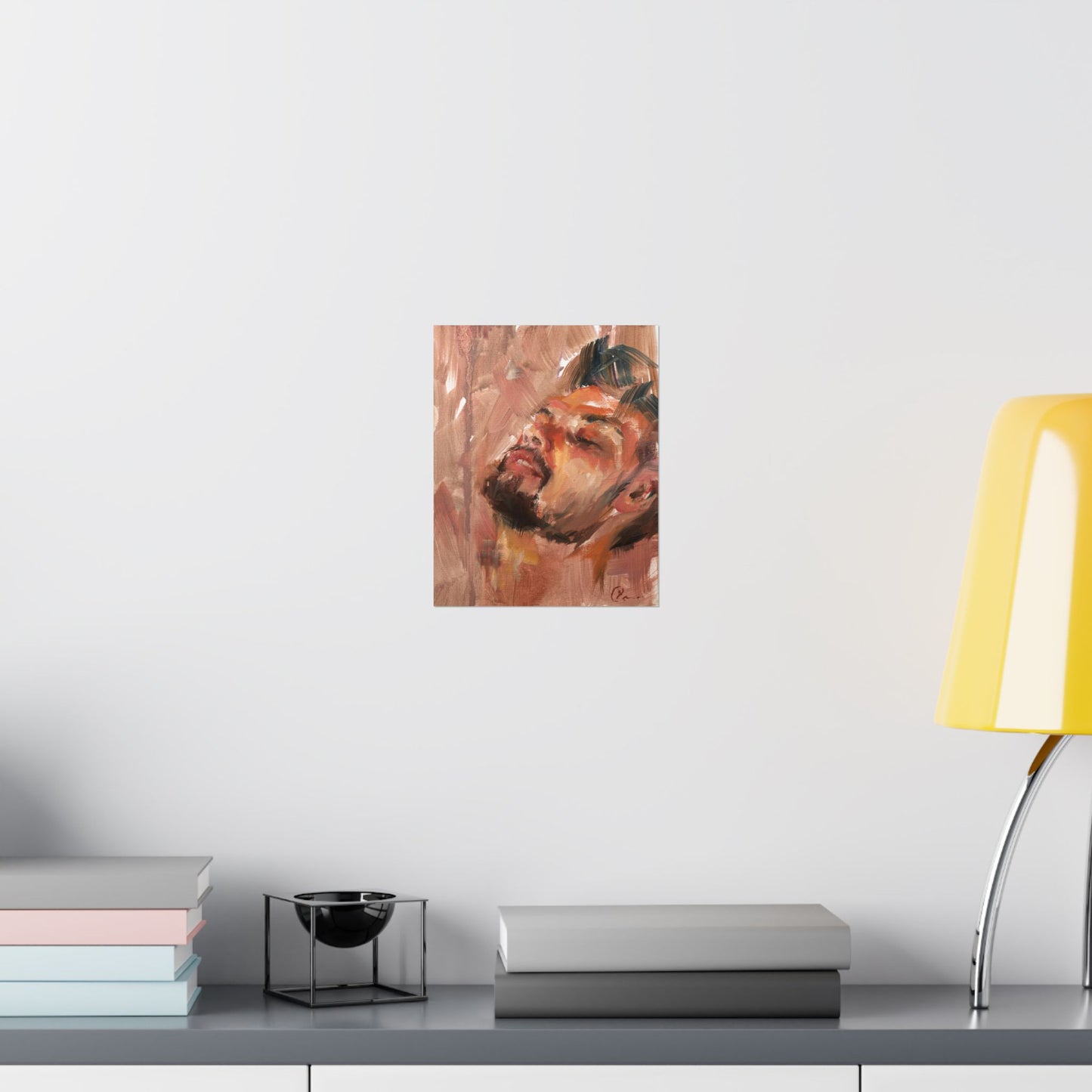 "Saeed" - Oil Portriait Print (Day 103)