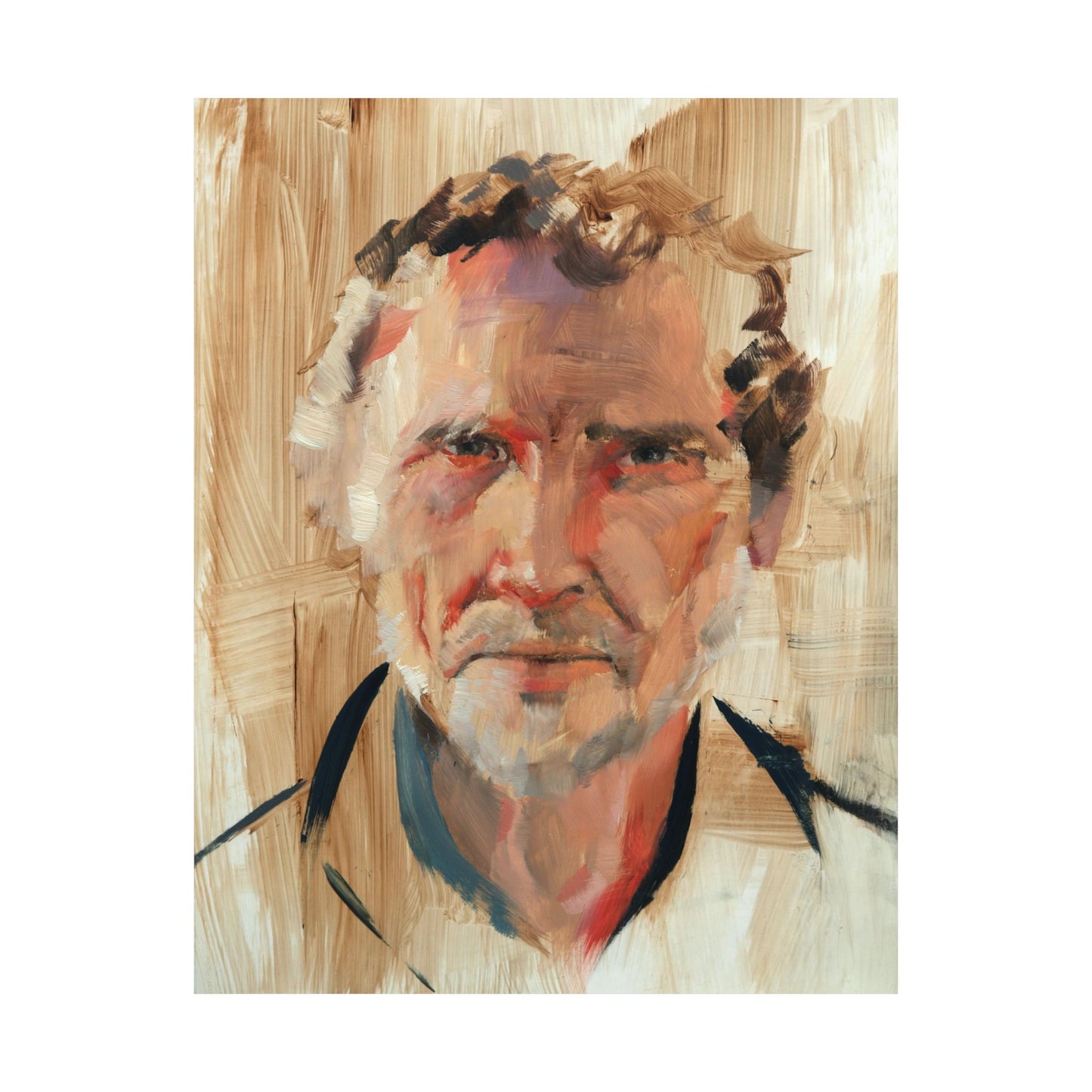 "Julien" - Oil Portriait Print (Day 5)