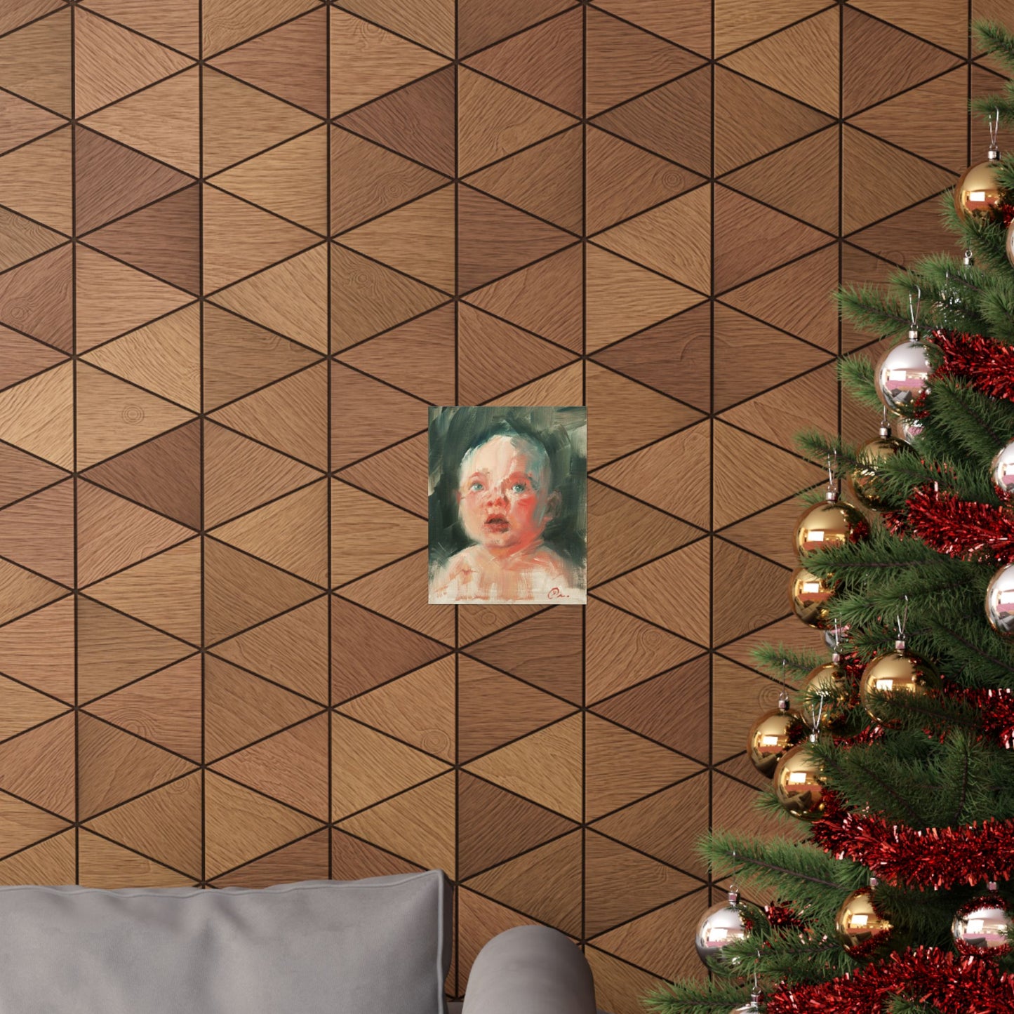 "Leo" - Oil Portriait Print (Day 142)