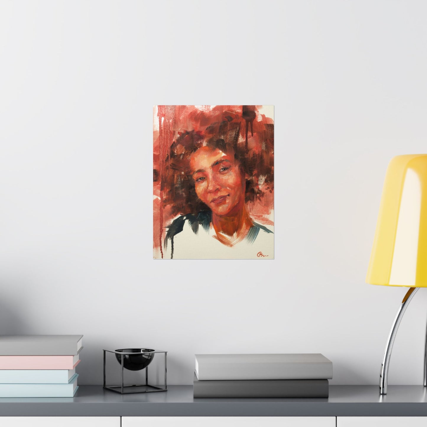 "Frola" - Oil Portriait Print (Day 97)