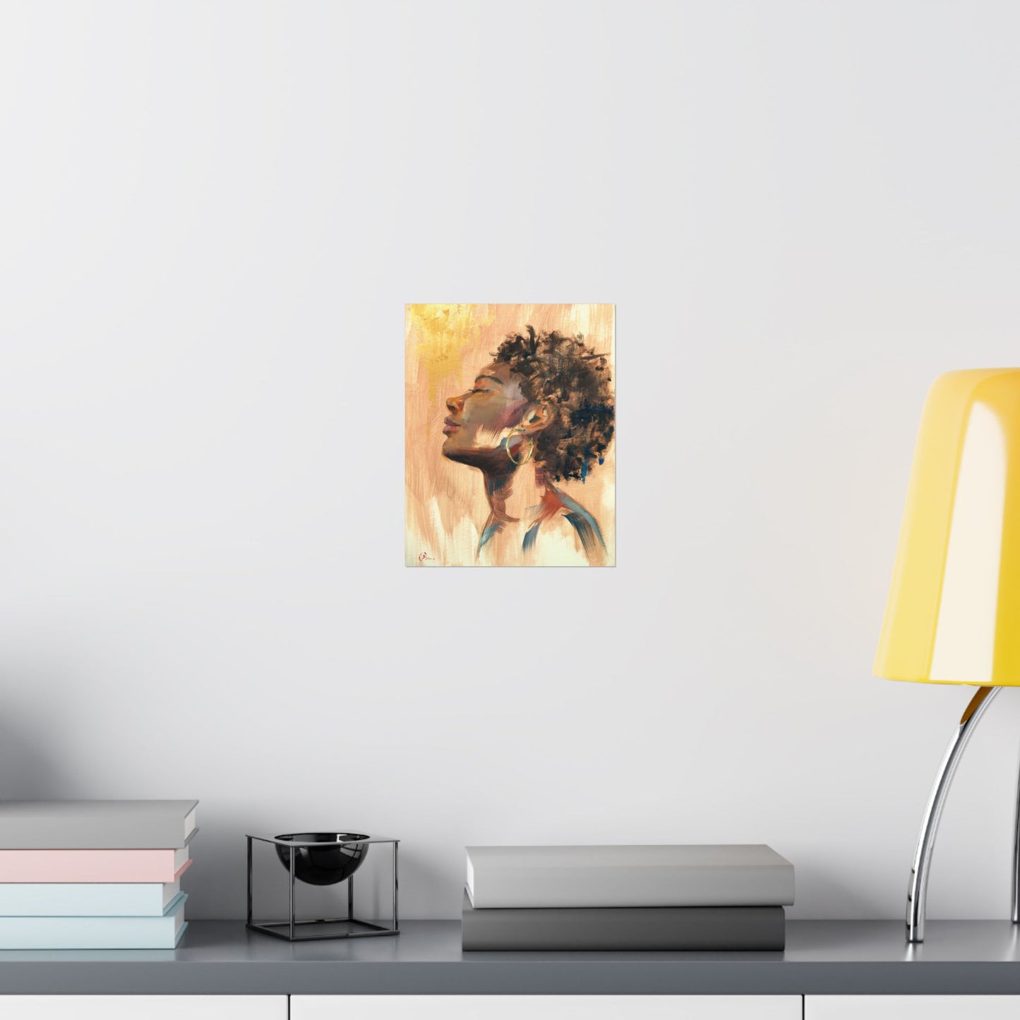 "Hope" - Oil Portriait Print (Day 61)