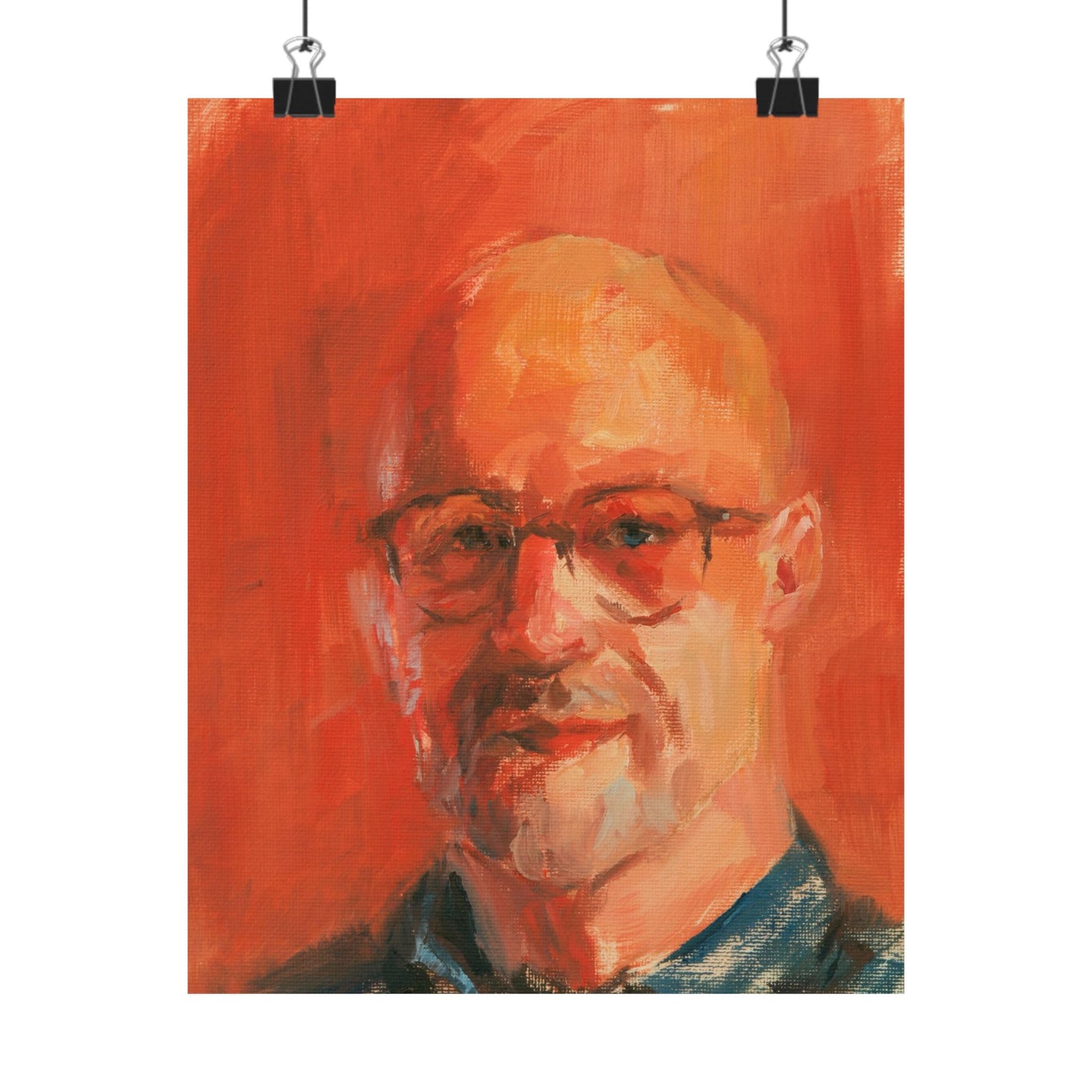 "Steven" - Oil Portriait Print (Day 217)