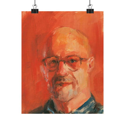 "Steven" - Oil Portriait Print (Day 217)