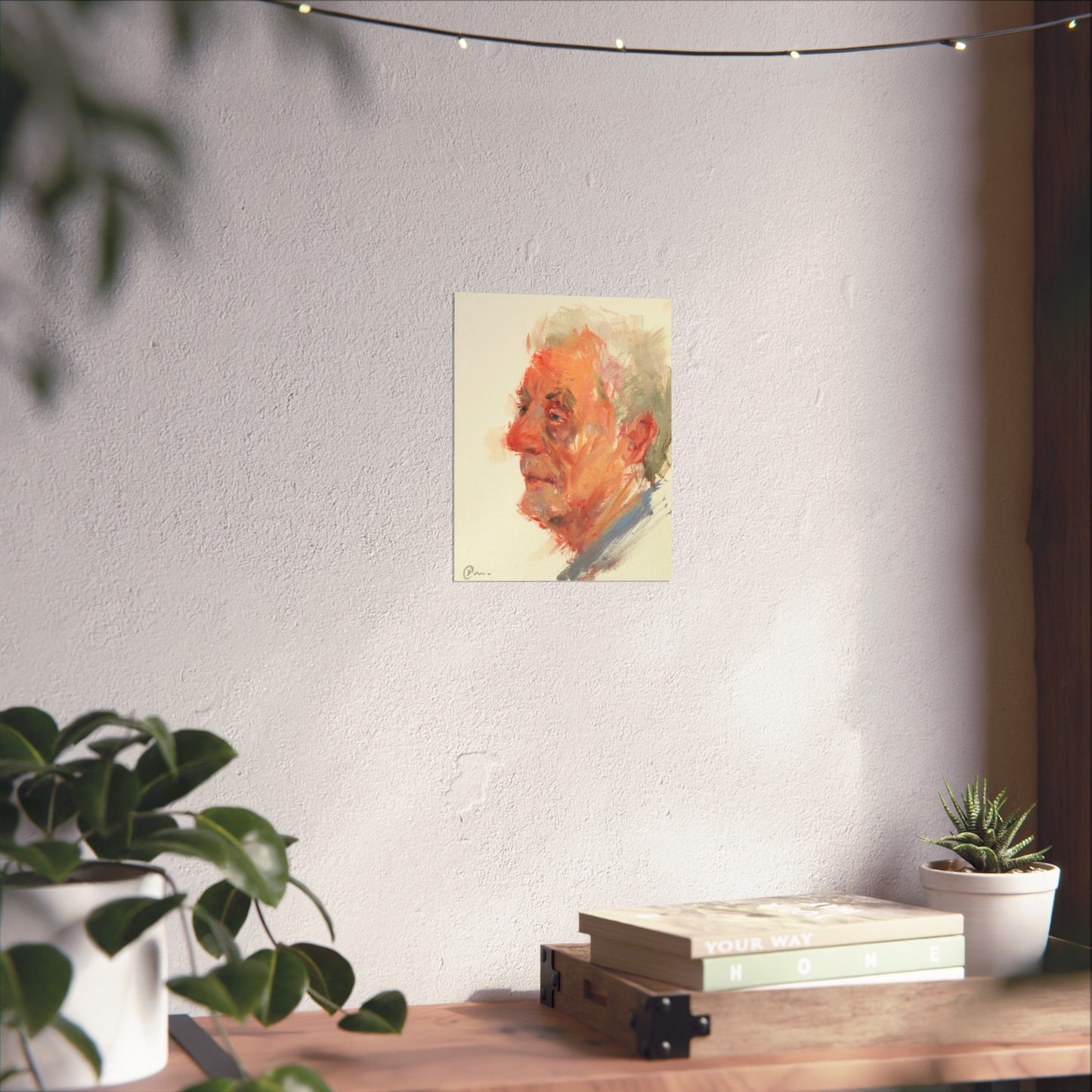 "Walter" - Oil Portriait Print (Day 278)