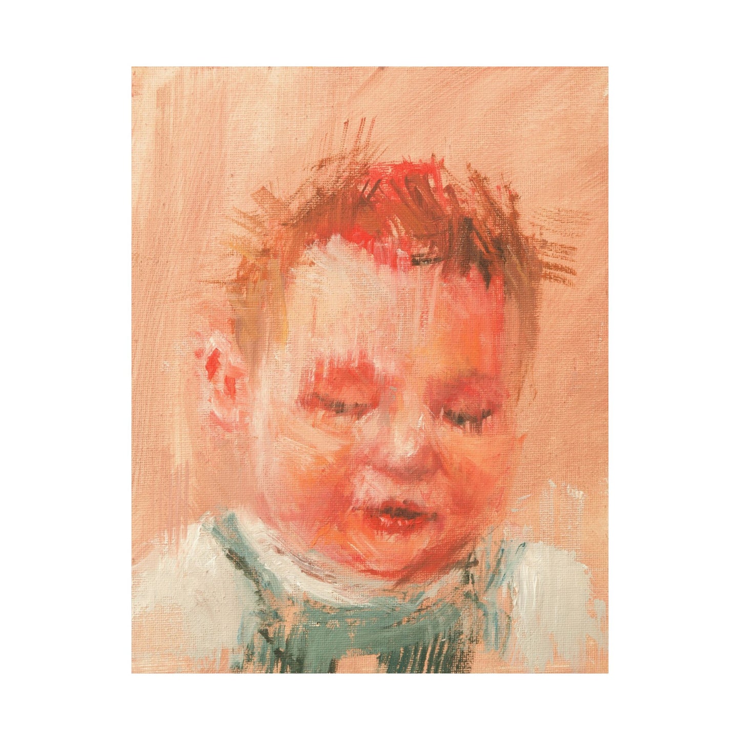 "Mara" - Oil Portriait Print (Day 234)