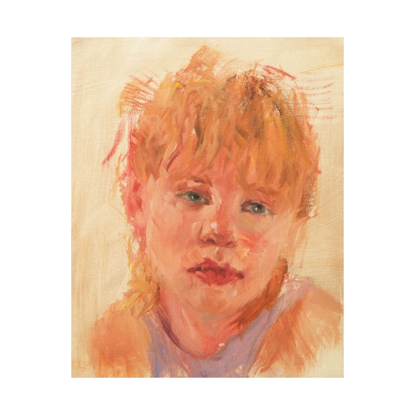 "Riley" - Oil Portriait Print (Day 280)