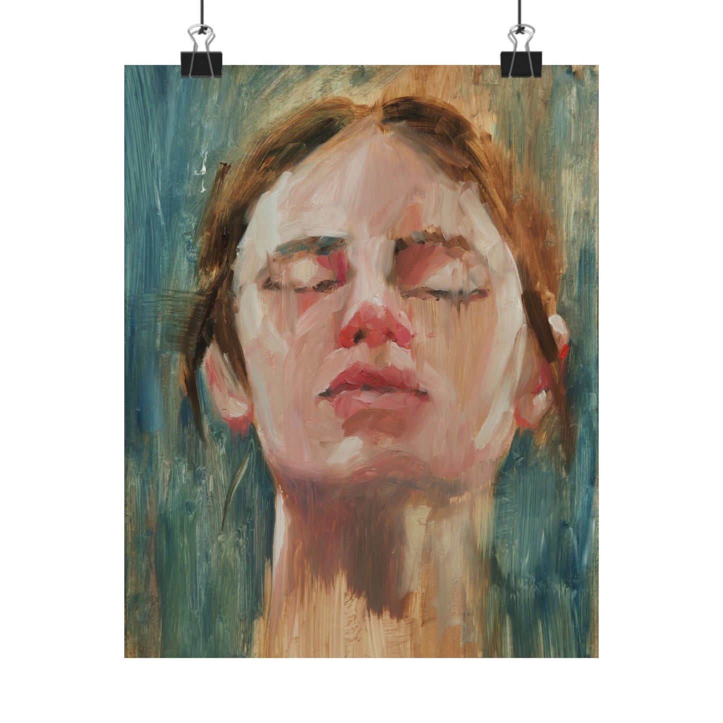 "Artemisa" - Oil Portriait Print (Day 9)