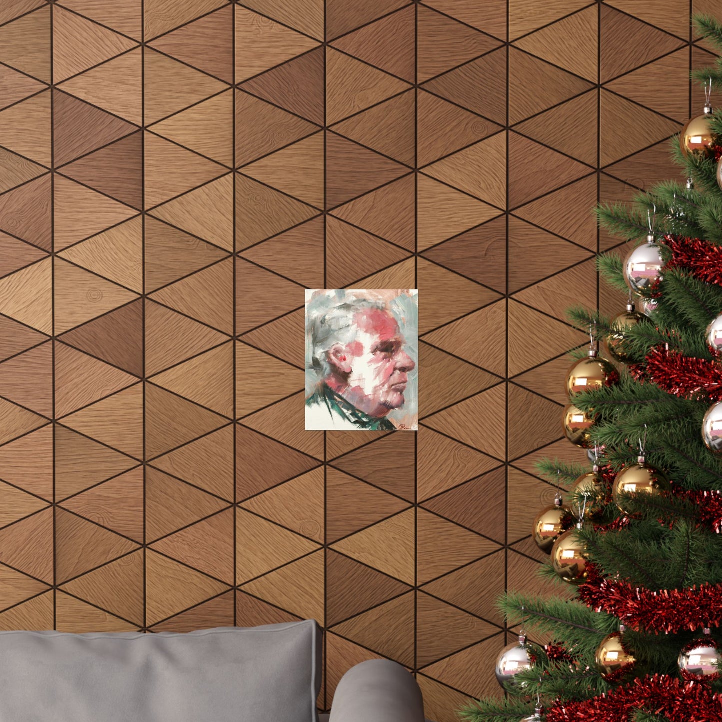 "Ulysses" - Oil Portriait Print (Day 118)