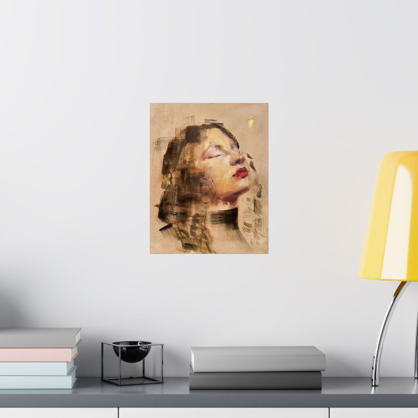 "Natalie" - Oil Portriait Print (Day 24)