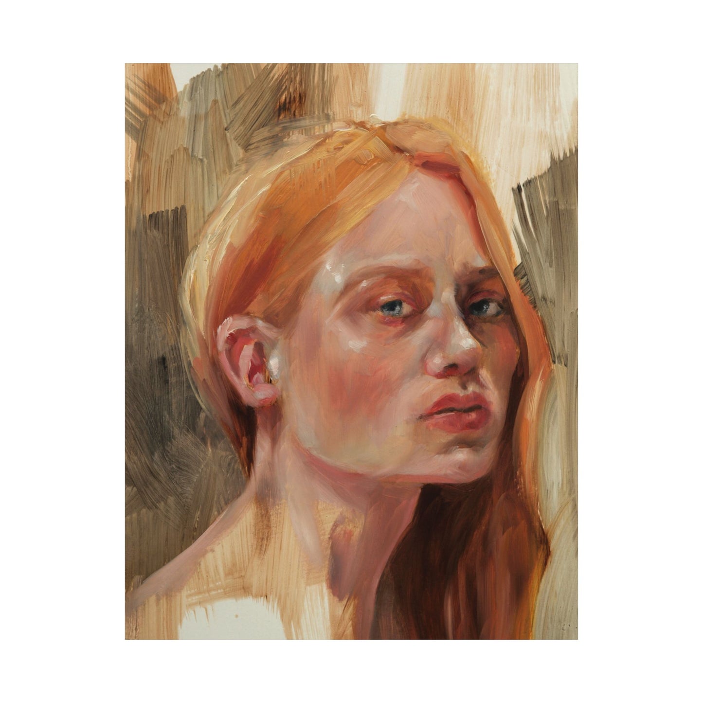 "Drusilla" - Oil Portriait Print (Day 11)