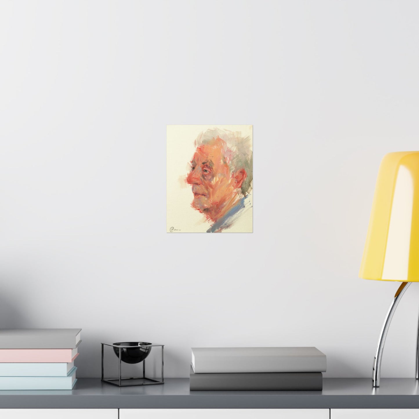 "Walter" - Oil Portriait Print (Day 278)