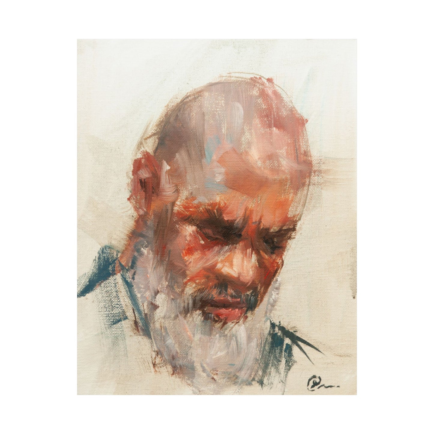 "Jason" - Oil Portriait Print (Day 167)