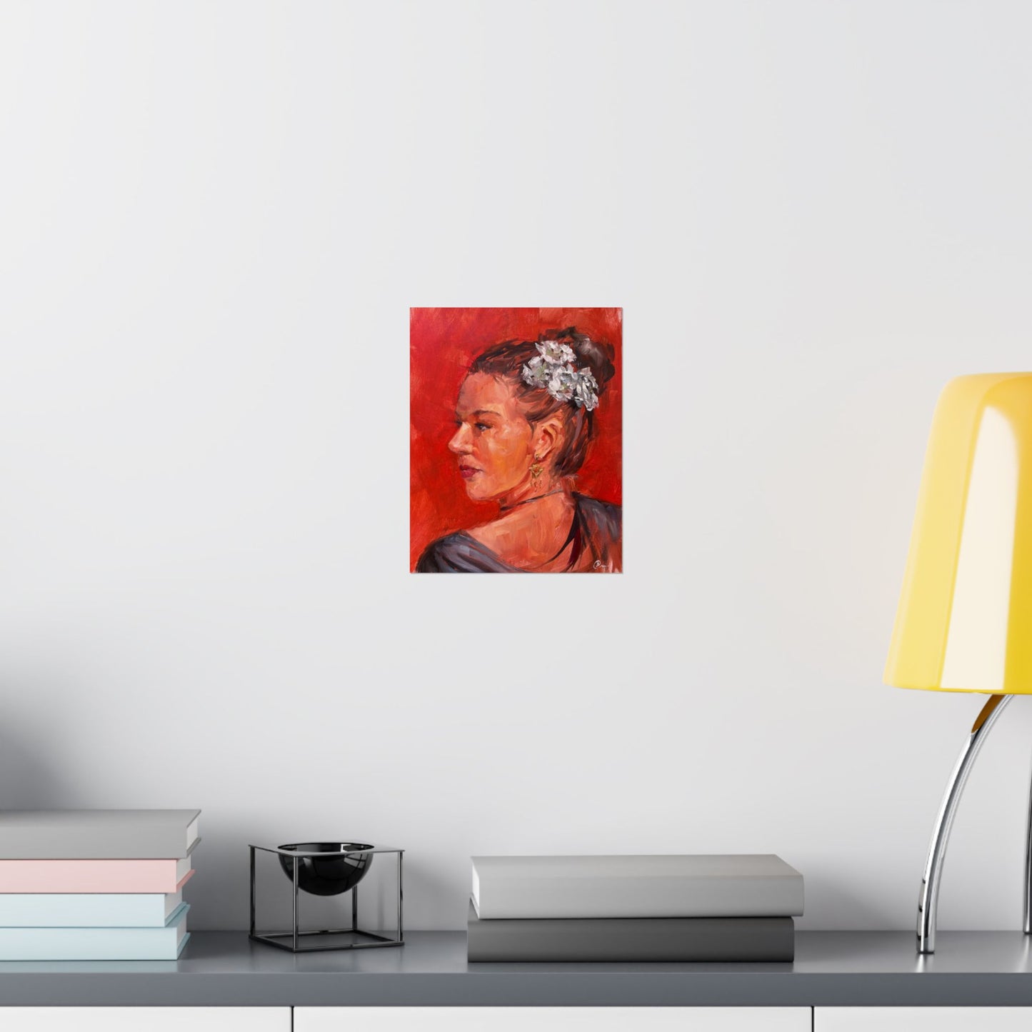 "Rogina" - Oil Portriait Print (Day 112)
