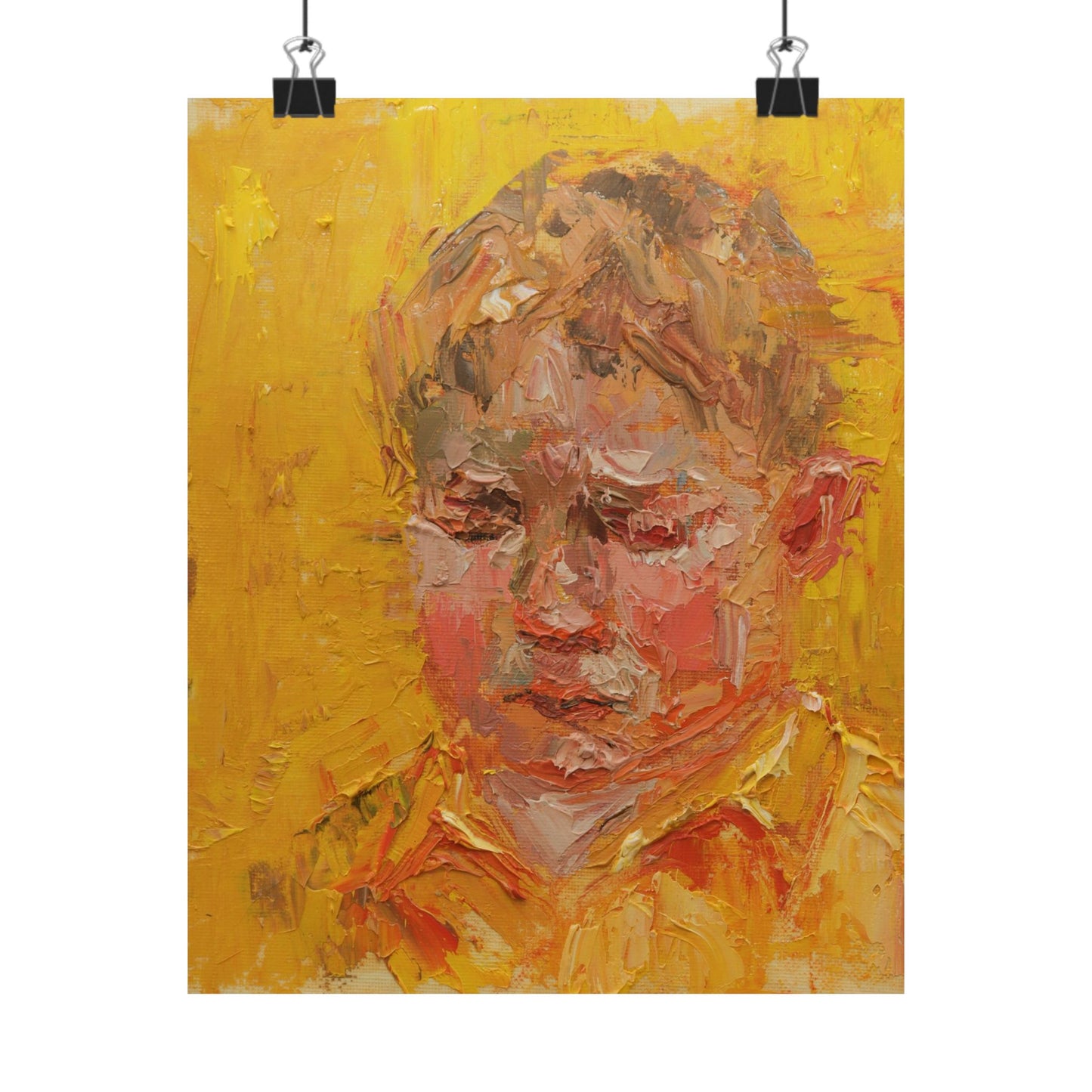 "Ian" - Oil Portriait Print (Day 183)