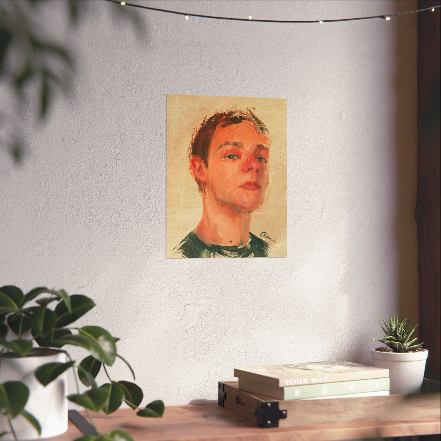 "Dylan" - Oil Portriait Print (Day 294)