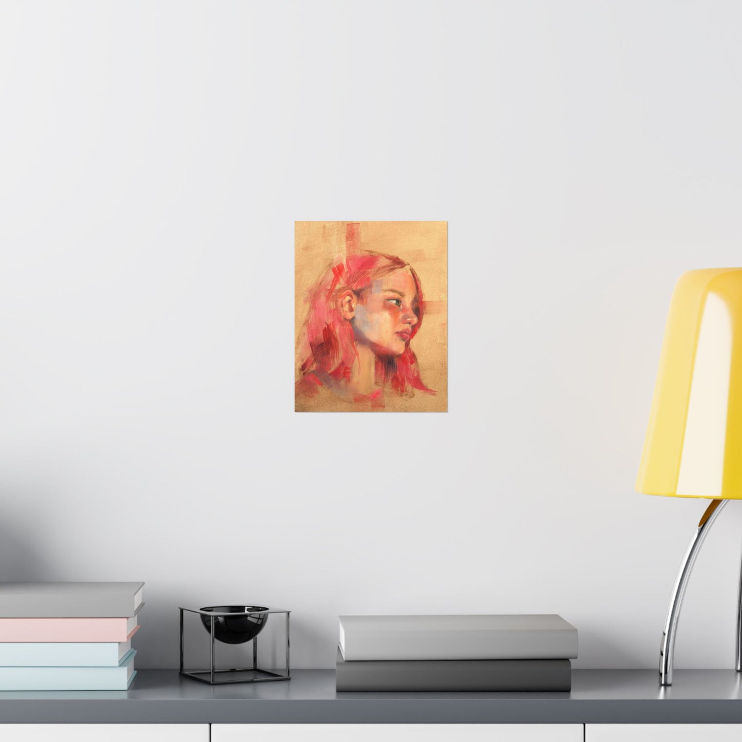 "Lucy" - Oil Portriait Print (Day 35)