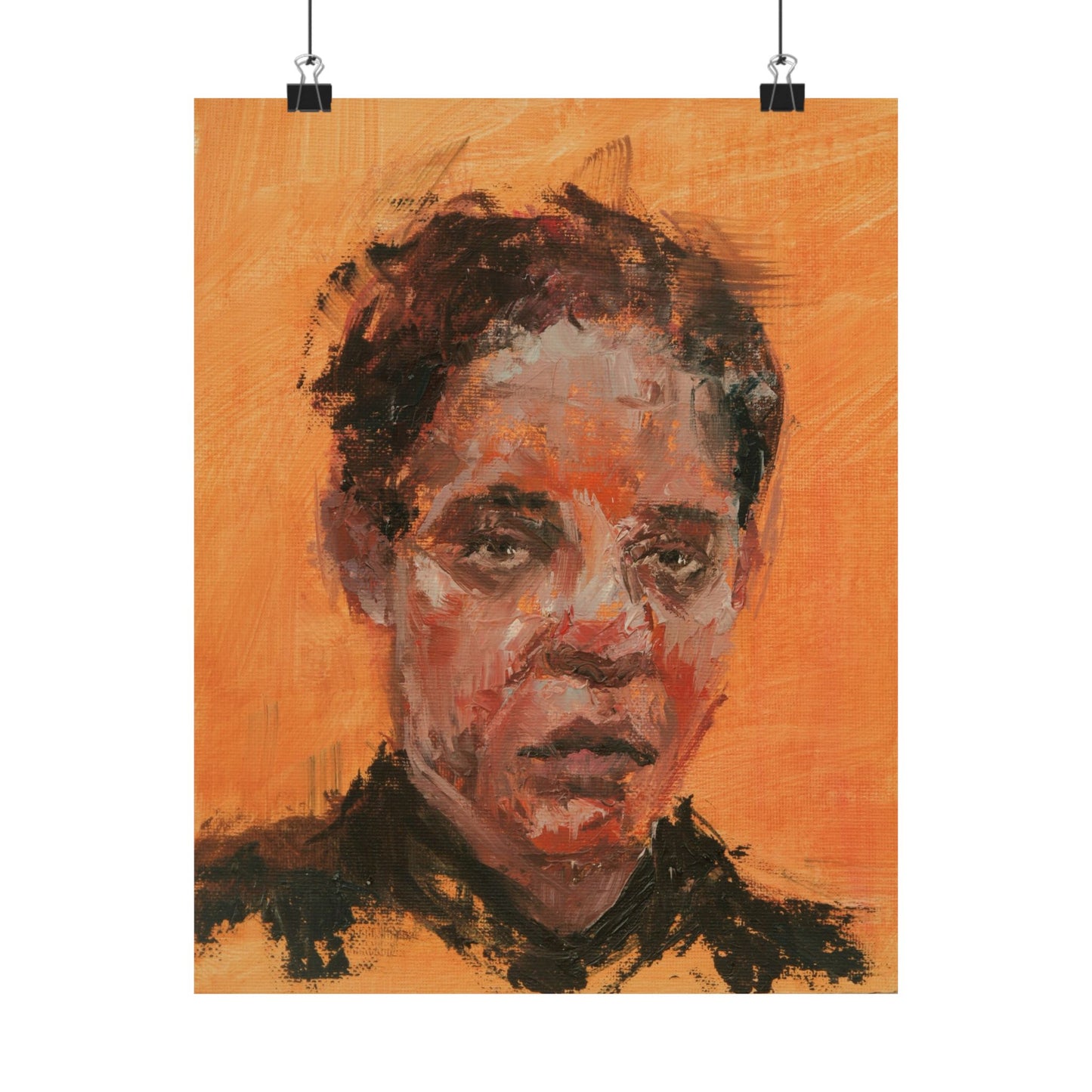 "Dakota" - Oil Portriait Print (Day 203)