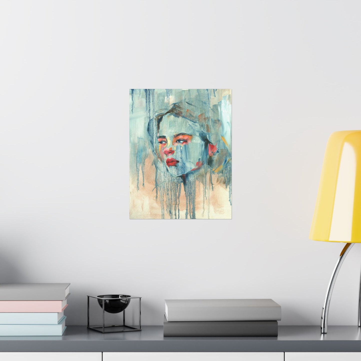 "Patience" - Oil Portriait Print (Day 40)