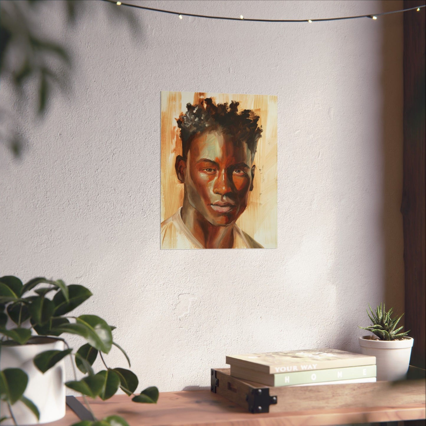 "Maurice" - Oil Portriait Print (Day 12)