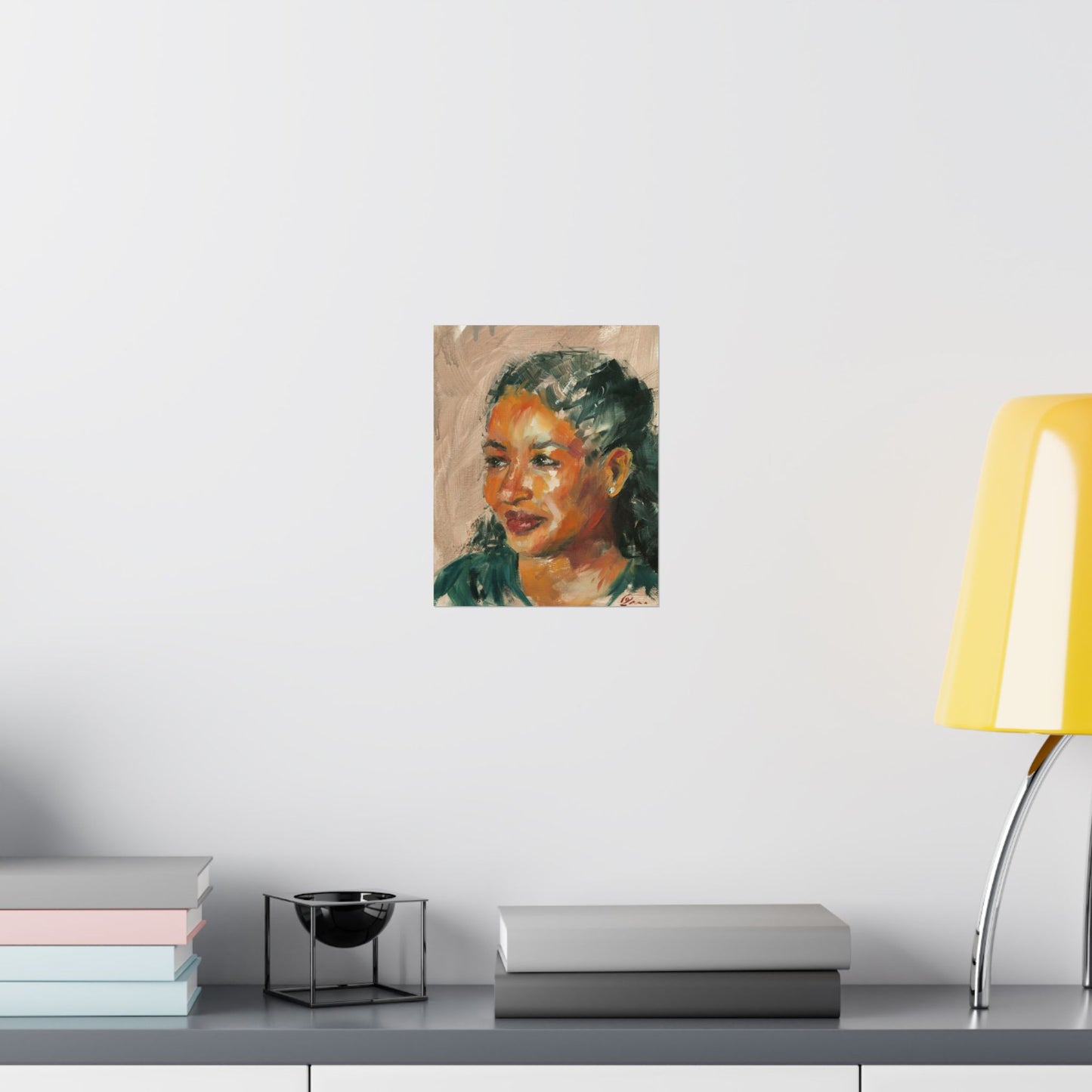"Juliana" - Oil Portriait Print (Day 139)
