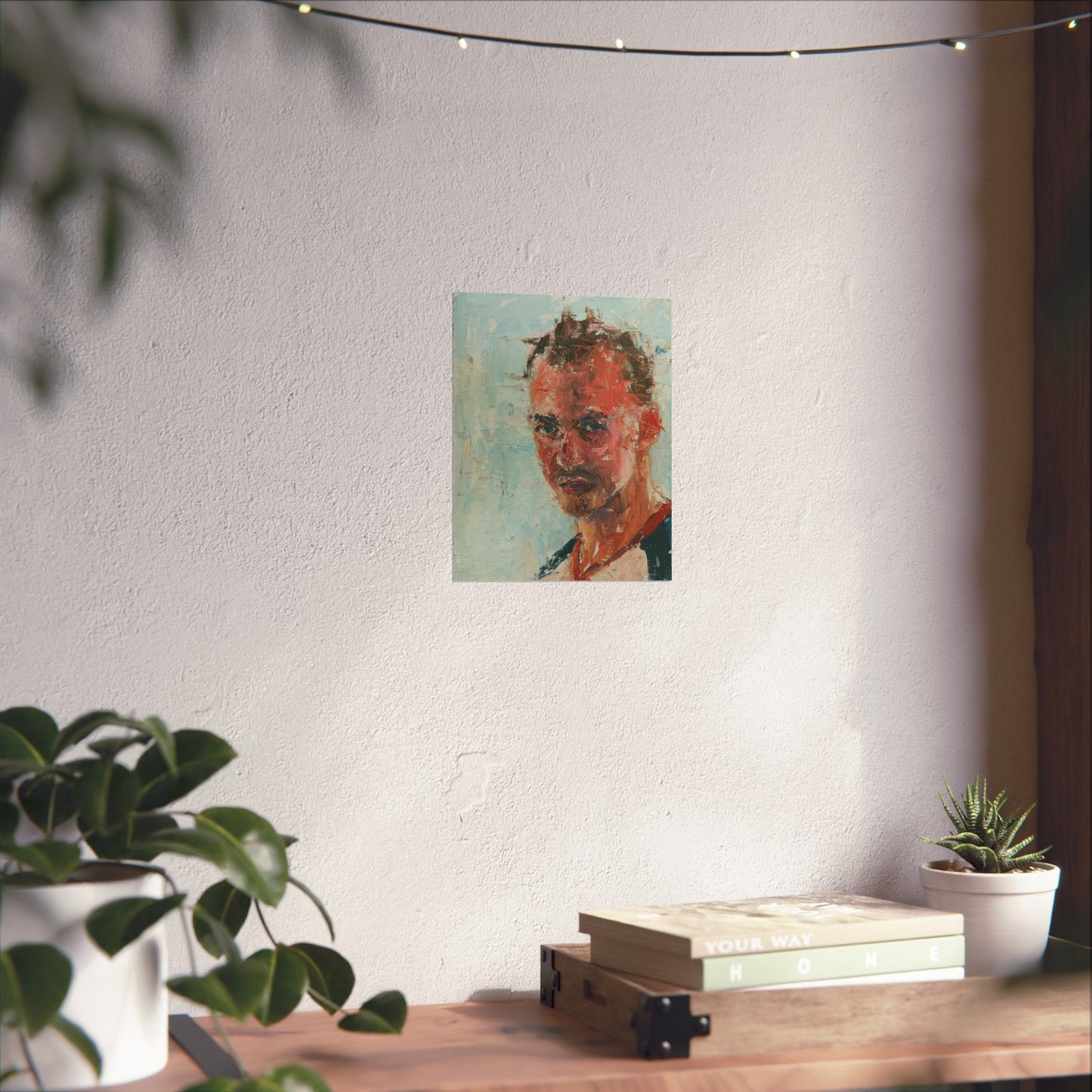 "Oleg" - Oil Portriait Print (Day 189)