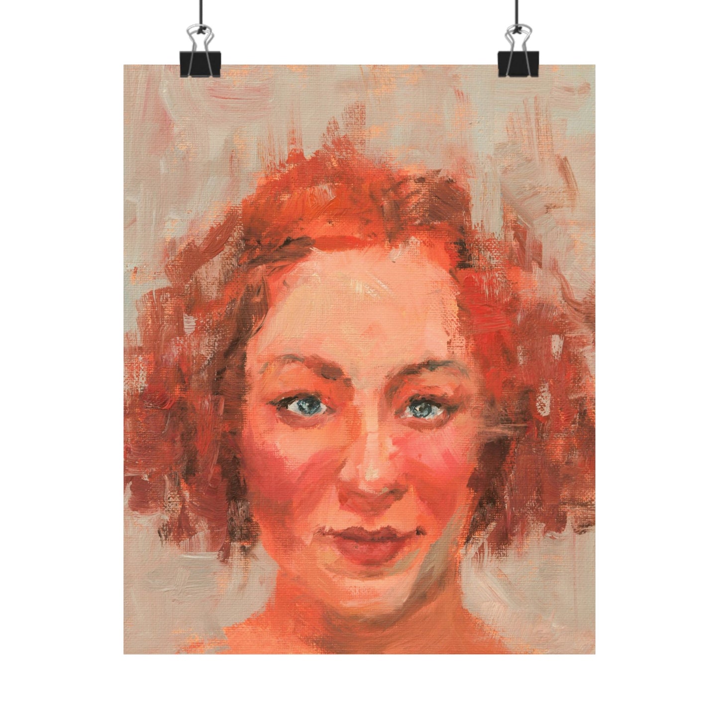 "Anabelle" - Oil Portriait Print (Day 211)