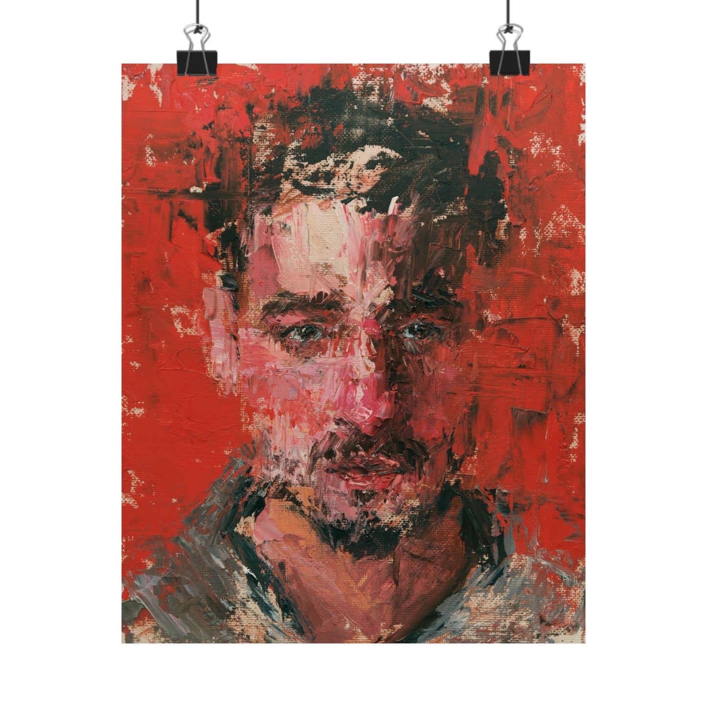 "Jake" - Oil Portriait Print (Day 181)