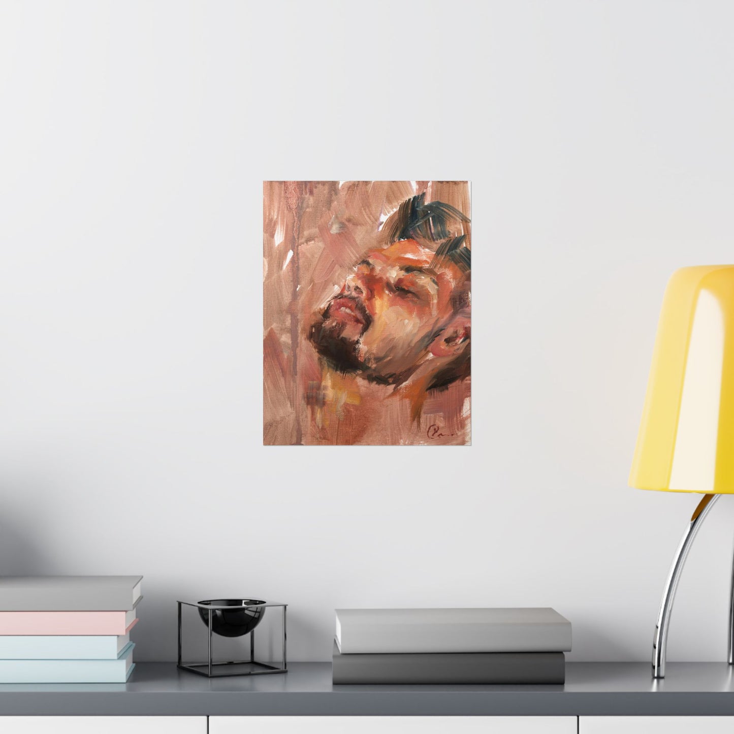 "Saeed" - Oil Portriait Print (Day 103)