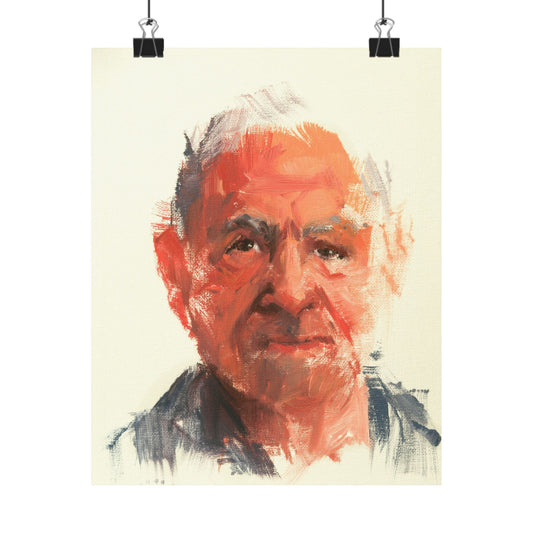 "Connor" - Oil Portriait Print (Day 289)