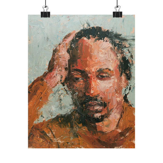 "Joel" - Oil Portriait Print (Day 185)