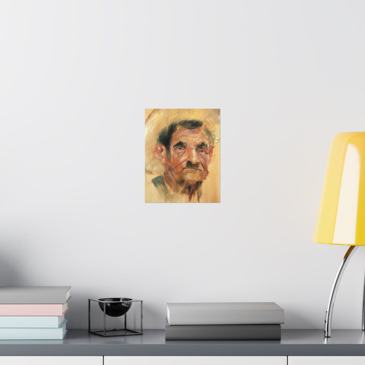 "Horace" - Oil Portriait Print (Day 17)