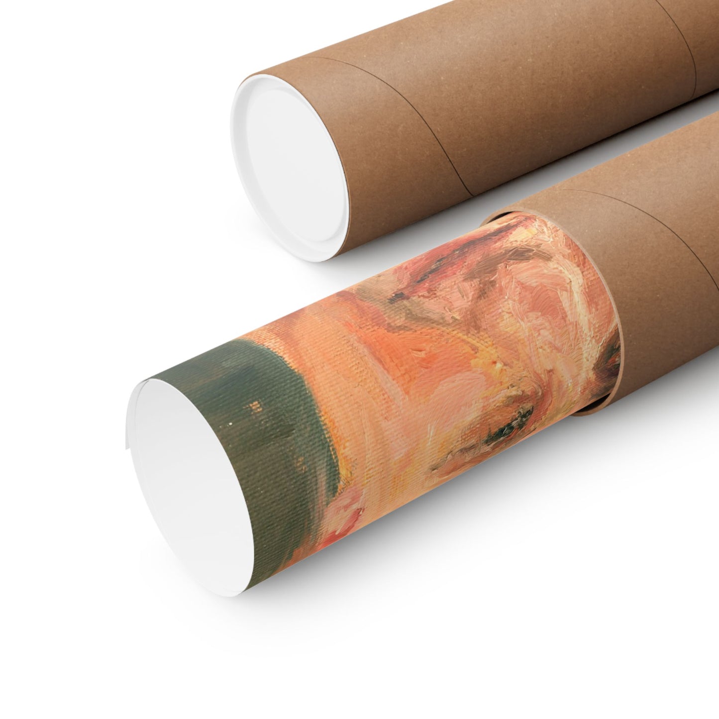 "Adam" - Oil Portriait Print (Day 208)