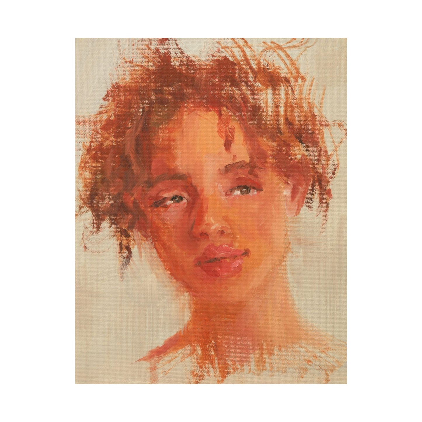 "Ada" - Oil Portriait Print (Day 257)