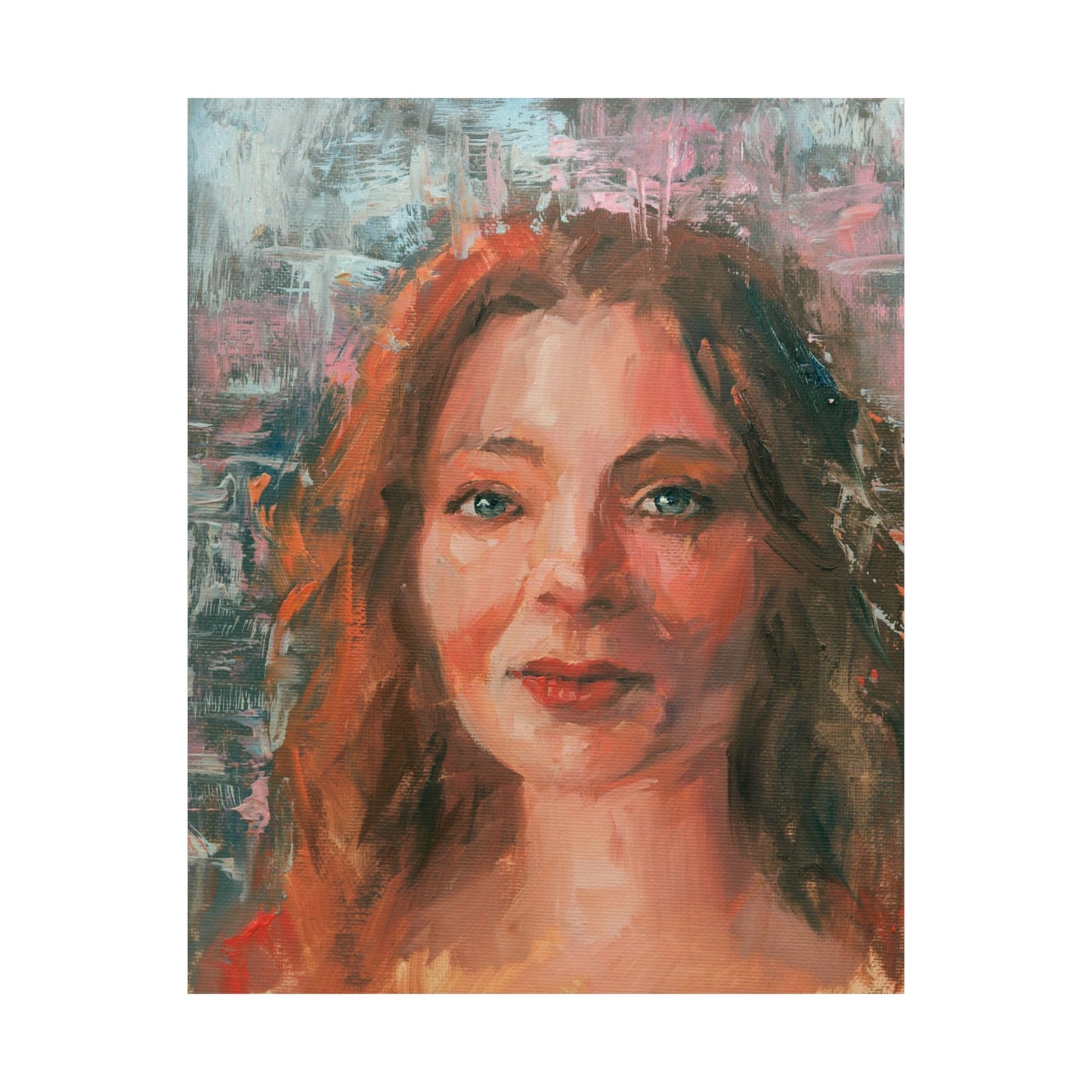 "Deborah" - Oil Portriait Print (Day 178)